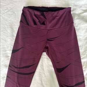 Lucy - Purple and Black Leggings